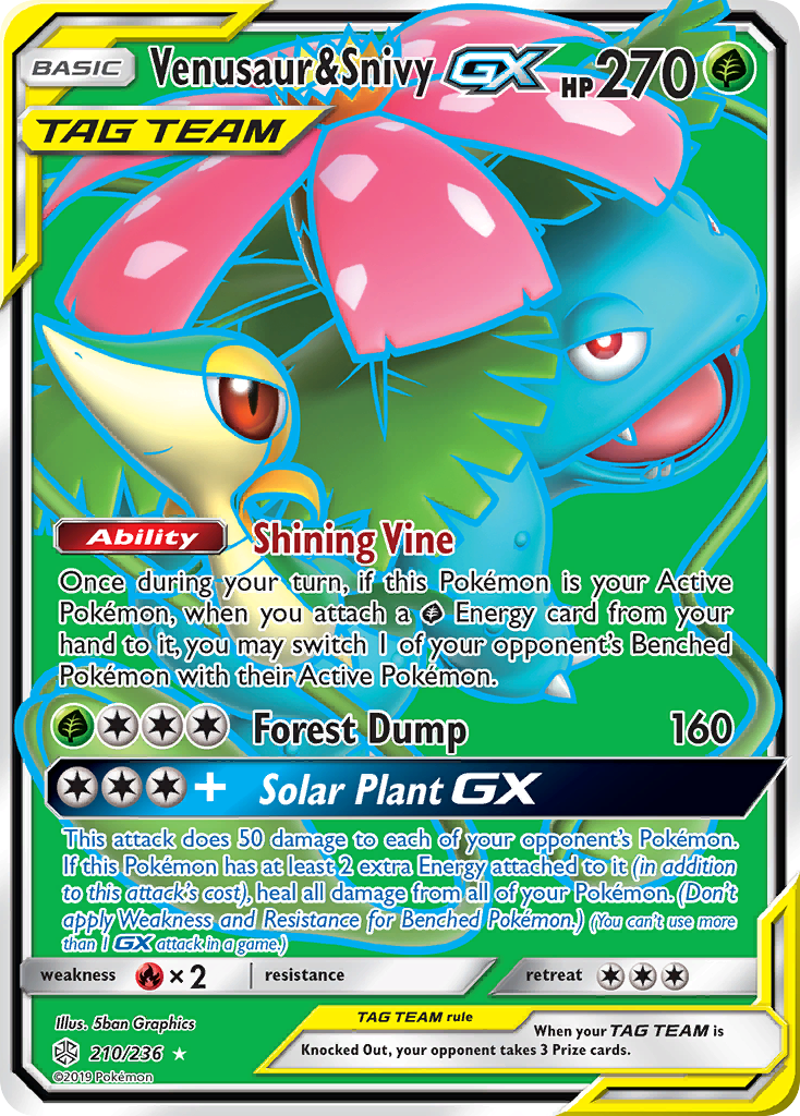 Venusaur & Snivy-GX